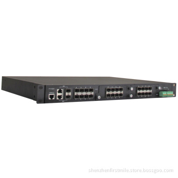 24 Ports Manage Full Gigabit Fiber Switch SFP Switch